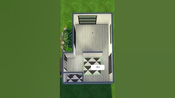 Modern Sims 4 Building ASMR  #shorts #thesims4 #asmr