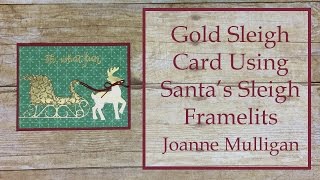 For a full list of the products used and the card details visit: https://stamptilyoudrop.com/2016/10/14/santas-golden-sleigh-card/ 