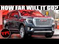 You Won't Believe How Far This Yukon Denali Diesel Will Go On One Tank! Road Trip Review