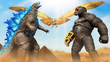 GODZILLA VS KONG: The new empire (part 4) | Stop motion battle toys