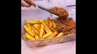 delicious potato and GROUND BEEF recipe next time KHSOLO #viraltips #recipes #hometips #asmr