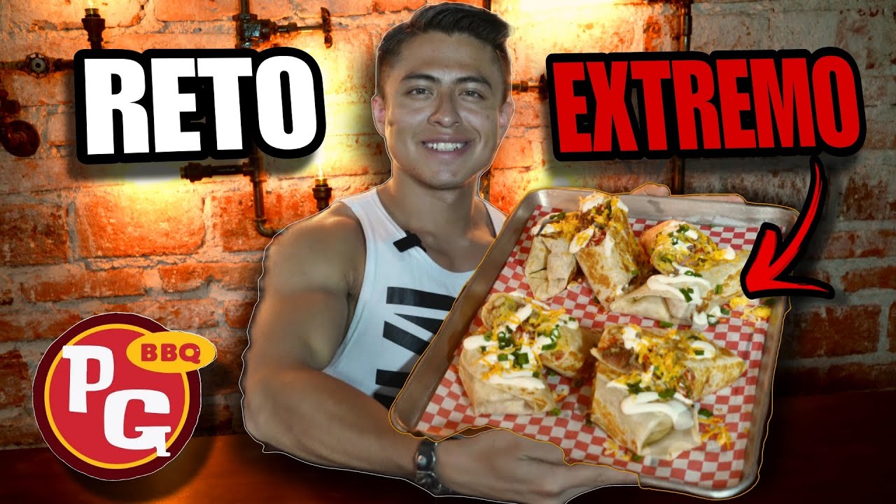 Me COMO 4 BURRITOS en 