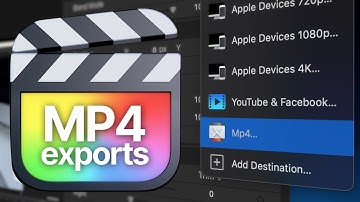 How to export Mp4 files using Final Cut Pro