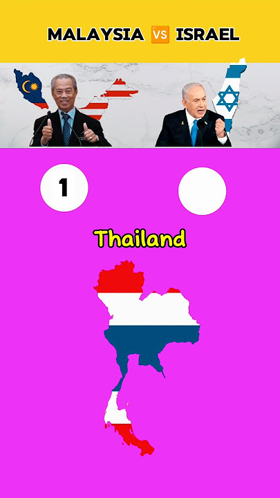 If Israel and Malaysia fight, which country will take whose side🇲🇾🇮🇱#malaysia #israel #map