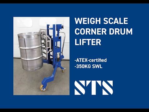 Corner Drum Lifter with Weigh Scales (DTP05-LC)