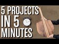 Easy woodworking projects in 5 minutes  episode 2