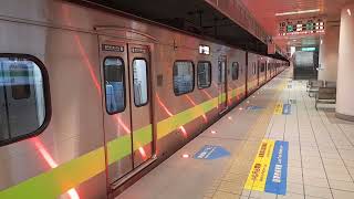 3033次區間快(912)美術館站進站＆發車(燈會期間增停)