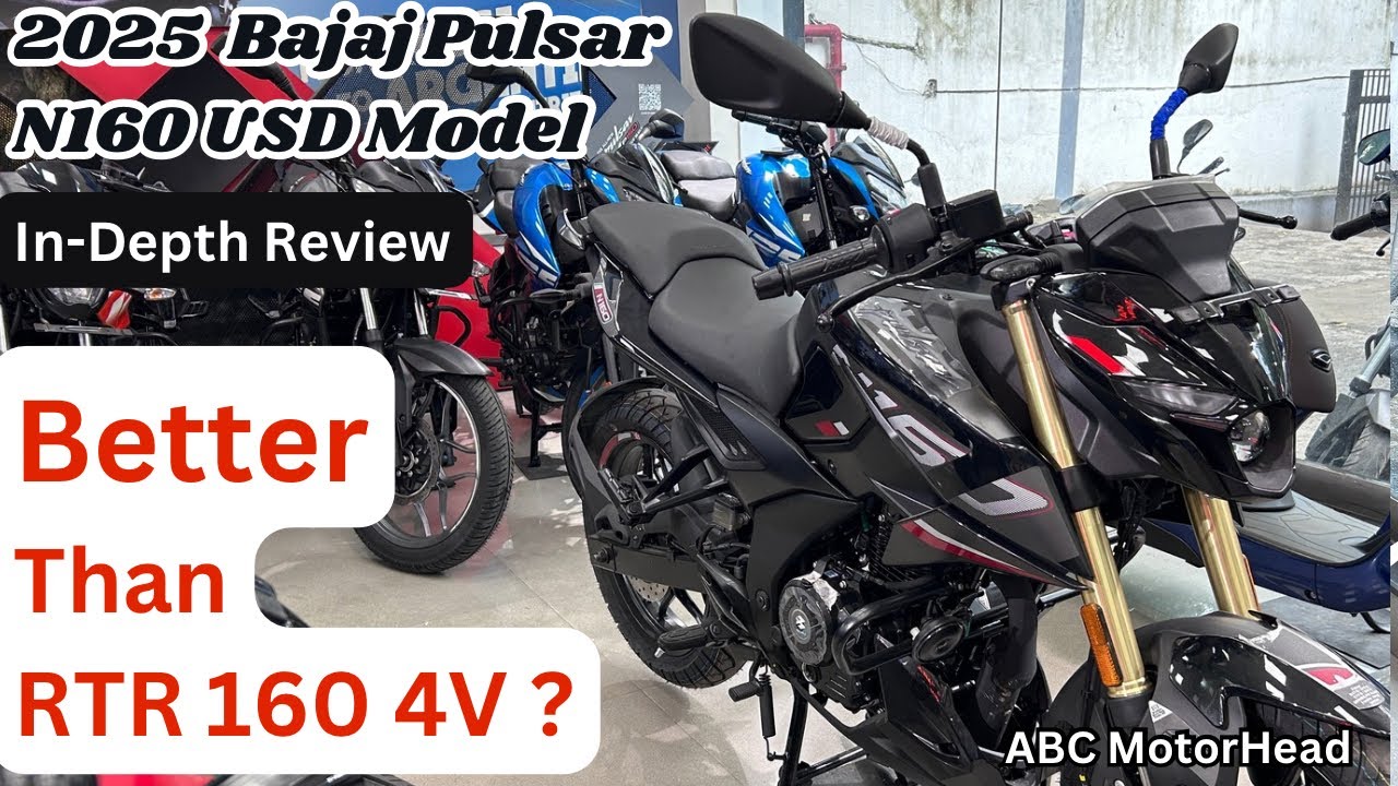 2025 Bajaj Pulsar N160 USD : Detailed In-Depth Review | On Road Price ...