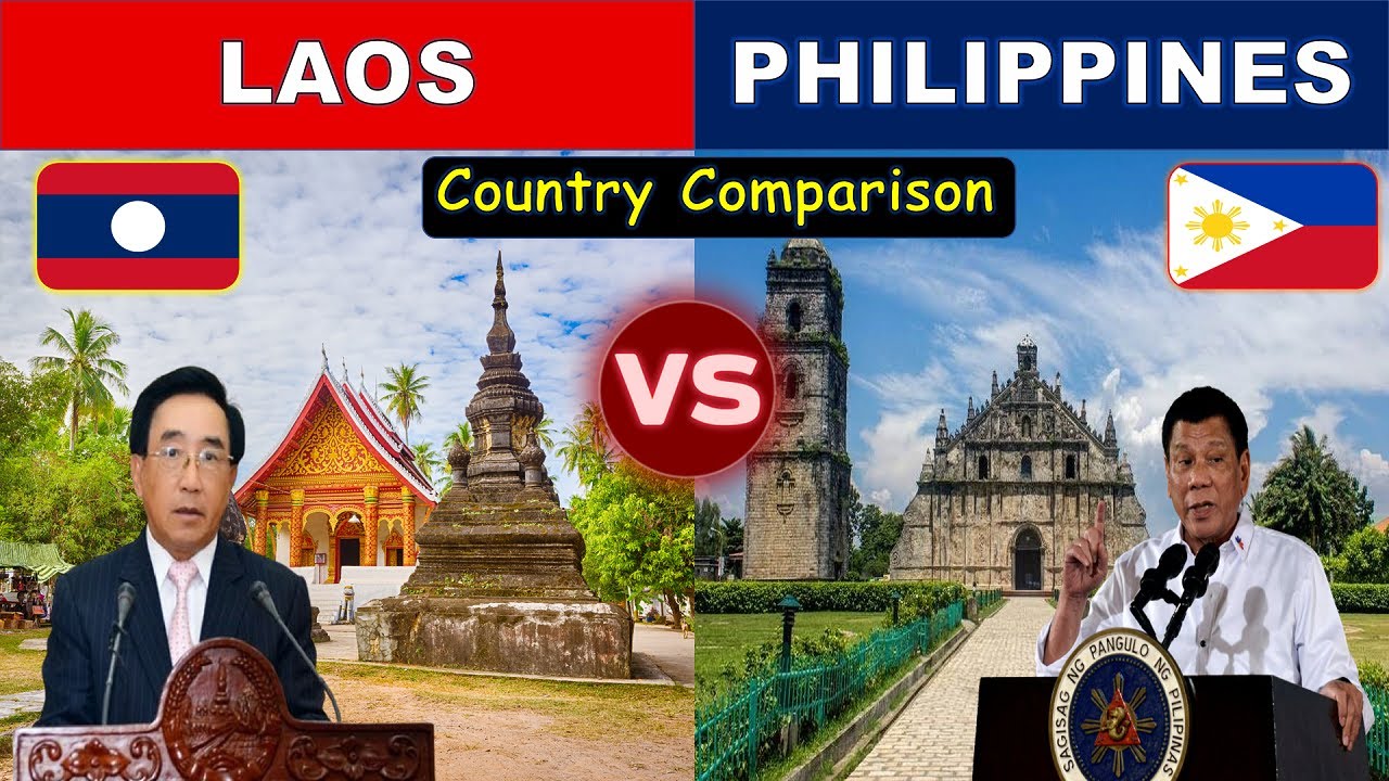 Laos Vs Philippines Country Comparison 2021 | Philippines Vs Laos Country Comparison 2021