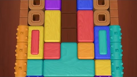 Wood Block Jam Level 16 17 18 19 20 Game Walkthrough Solution