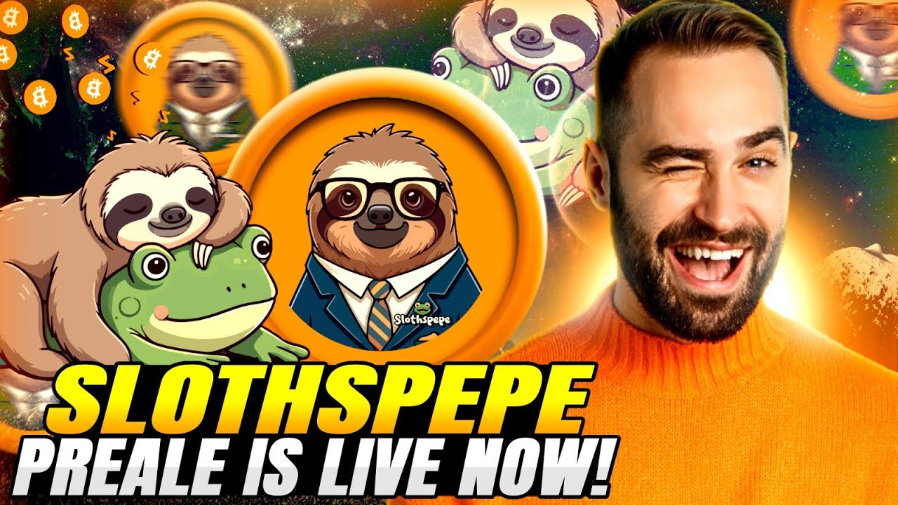 How a Sloth Is Building the Future of Memes 🚀 || Early presale is live now!