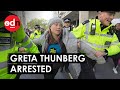 Greta Thunberg Arrested After Disrupting London Oil Summit