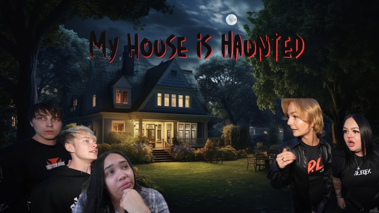 Psychic Medium React • Investigating CelinaSpookyBoo's house with Sam, Colby and Kris