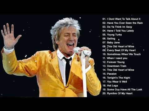 Rod Stewart Greatest Hits Full Album  The Best Of Rod Stewart   Best Of Beautiful Rock Music Nonstop