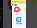 YouTube to Facebook Integration for Automated Social Media Marketing #shorts