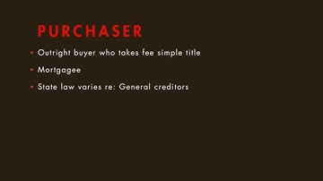 Property Law tutorial: Recording Acts and the Protection of Bona Fide Purchasers | quimbee.com