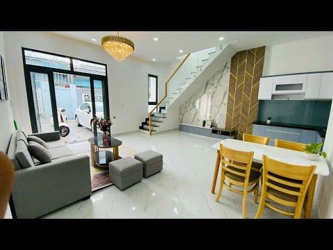 Video Nhà 1 trệt 1 lầu hiện đại thiết kế 3 phòng ngủ 2 wc - youtube