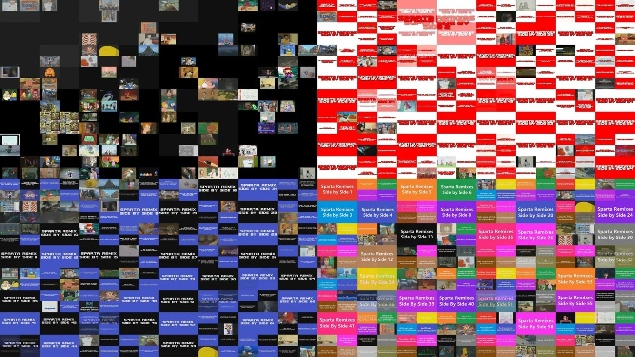 Sparta Remixes Giga Side By Side 1 (My Version)