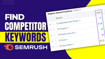 How To Find Competitors Keywords In Semrush? Keyword Research & Analysis Complete Tutorial