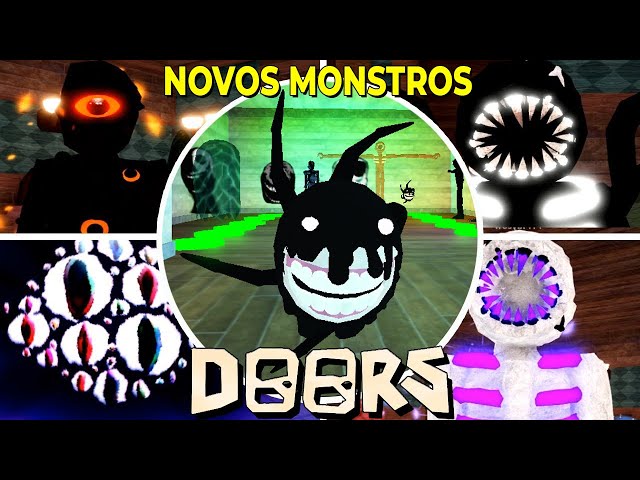 ROBLOX DOORS! HISTÓRIA e FINAL explicado! Todos os MONSTROS do