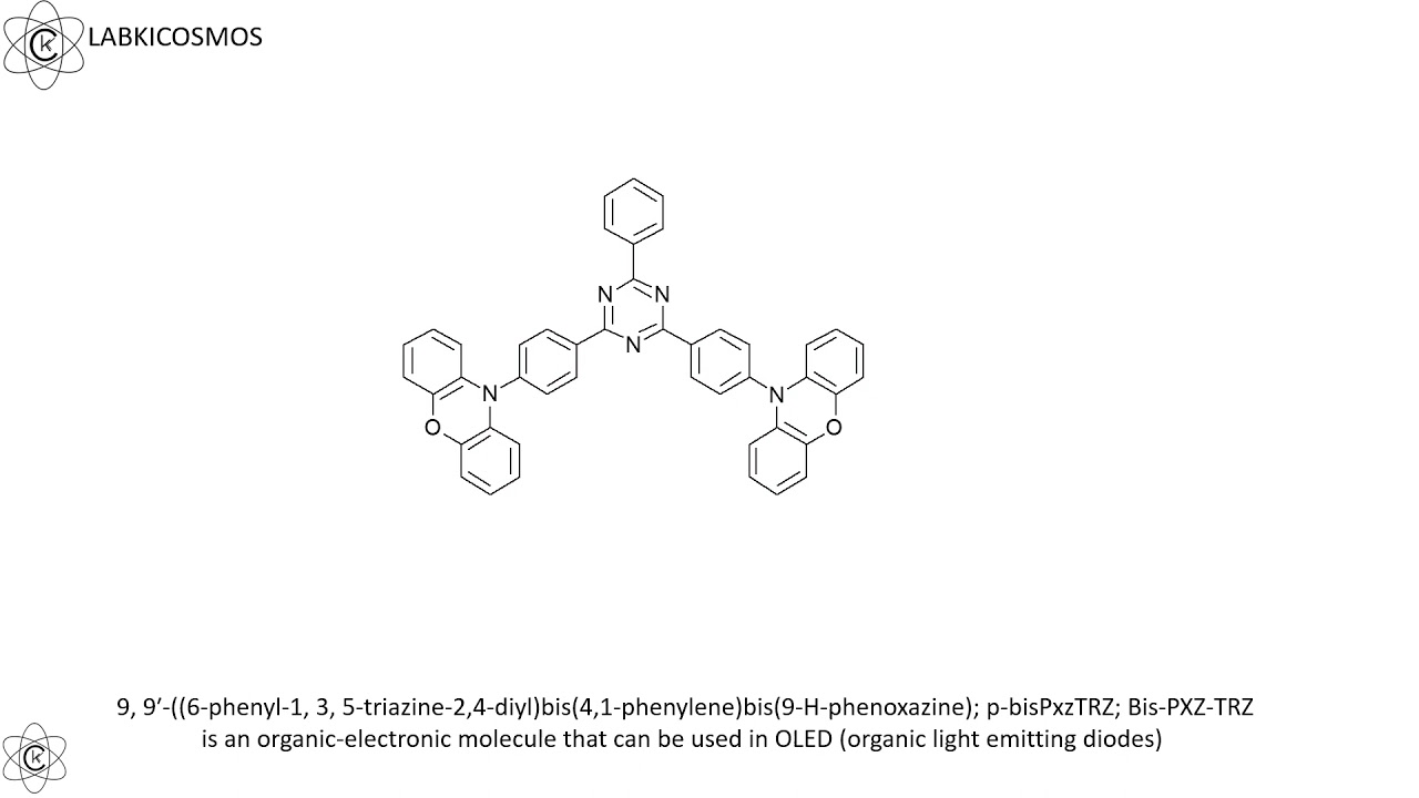 PXZ-DPS; Bis[4-(9H-carbazole-9-yl)phenyl] sulfone