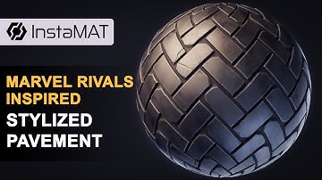 Stylized Herringbone Pavement - InstaMAT Timelapse | Element Graph