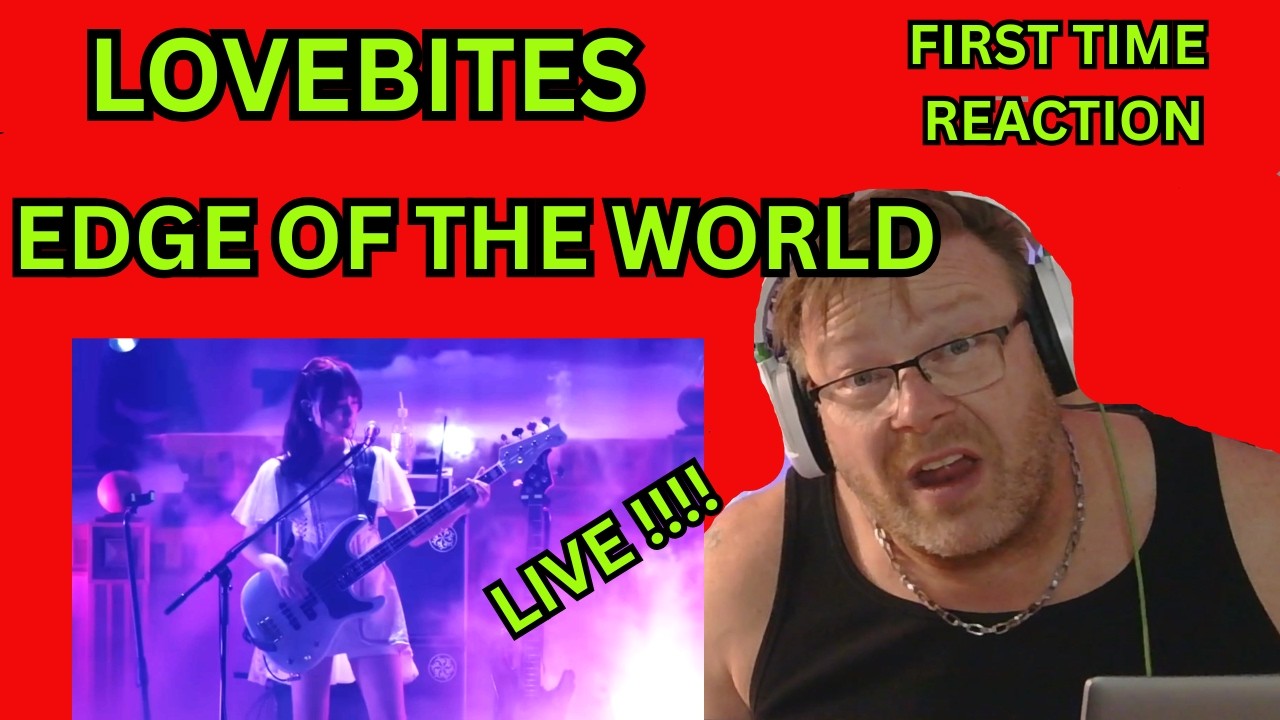 LOVEBITES – Edge of the World (Official Live Video) REACTION | INSANE Vocals & Shredding! 🎸🔥