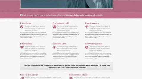 Health Point - Responsive WordPress Landing Page