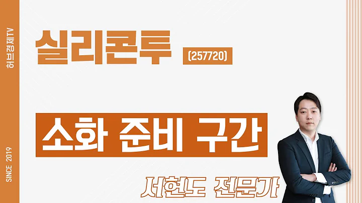 실리콘투 (257720) - 소화 준비 구간