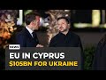 EU meeting in Cyprus: Talks held as a 105 billion dollar loan is set for Ukraine