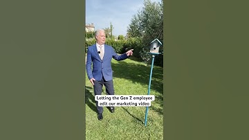 Letting the Gen Z employee edit our marketing video #genz #birdstok