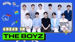 THE BOYZ キュー　KCON5 サイン入MD KCON SIGNED MD