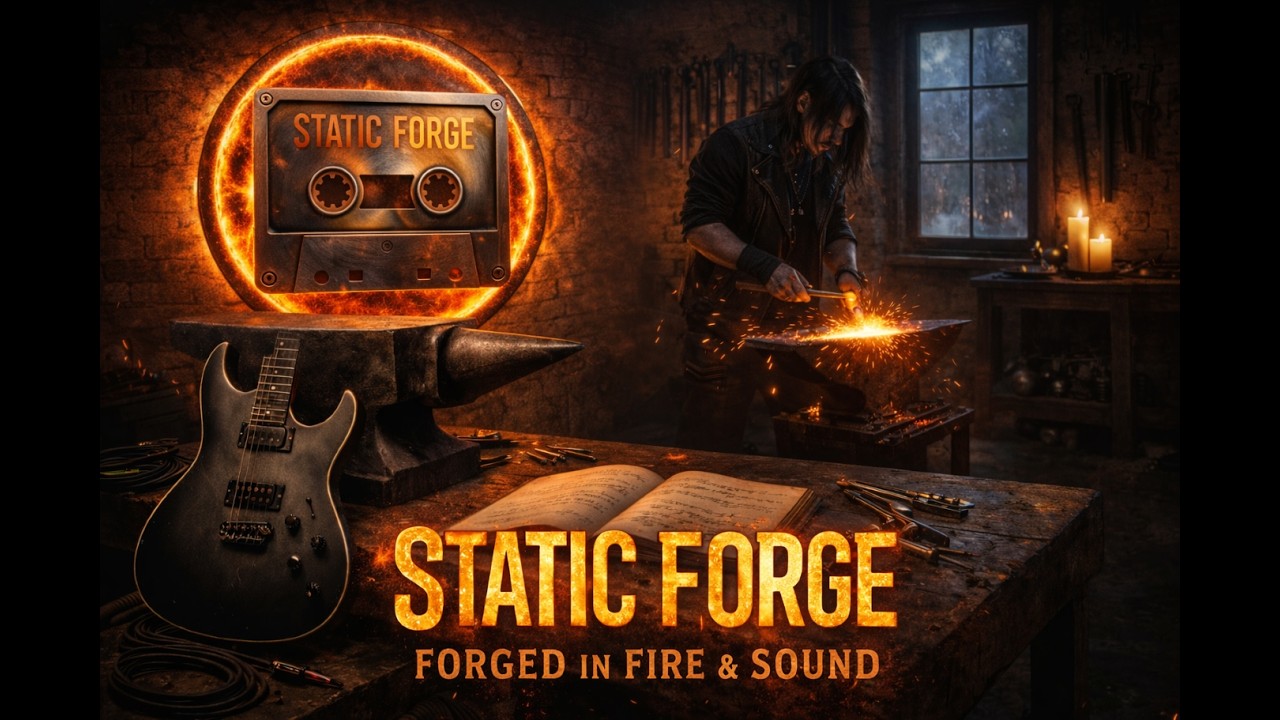 Forged for Focus — 2 Hours of Cinematic Melodic Metal (Static Forge)