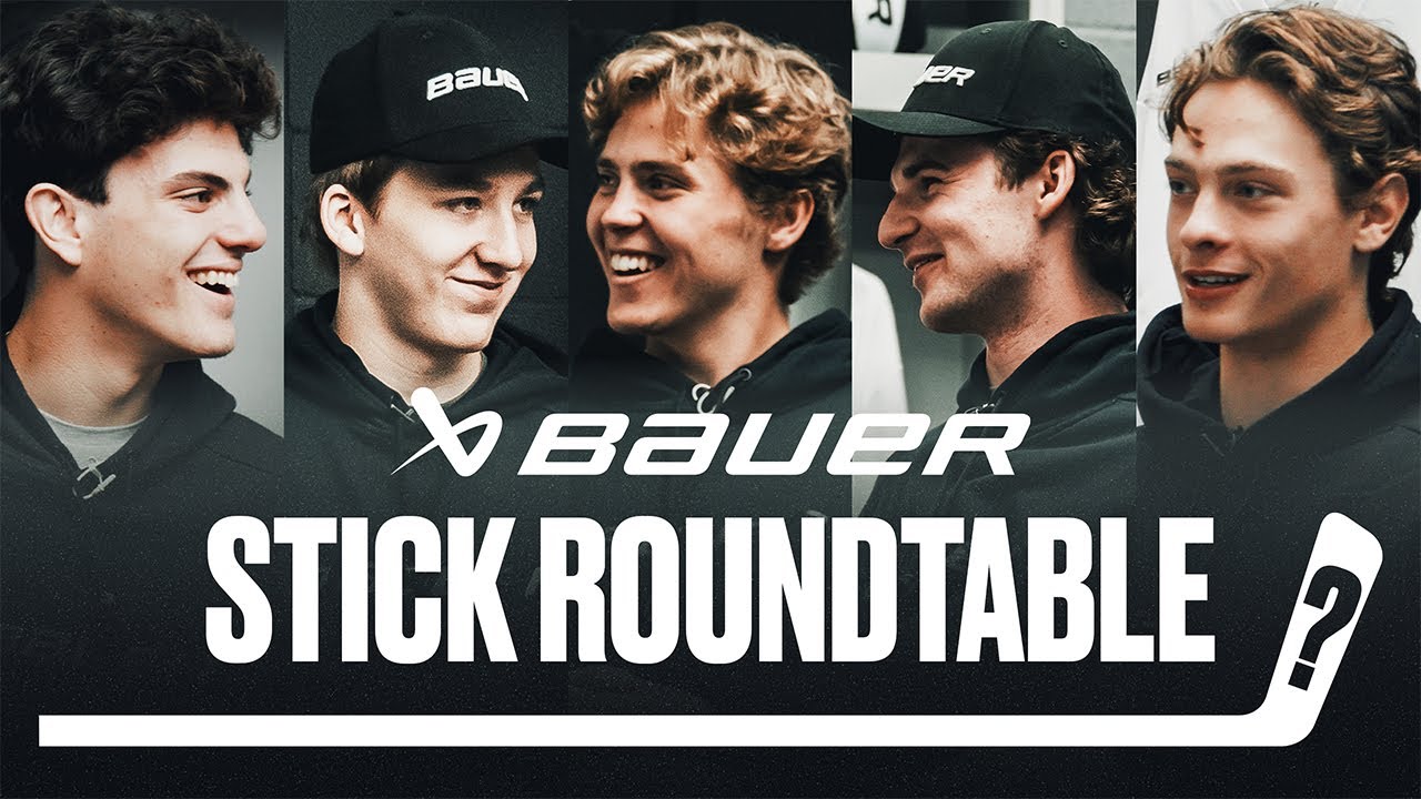 Top NHL Prospects react to 2025 Unreleased Stick and Discuss Stick ...