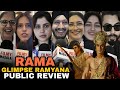 Rama teaser public review | ramayana rama glimpse review namit malhotra ramayana 