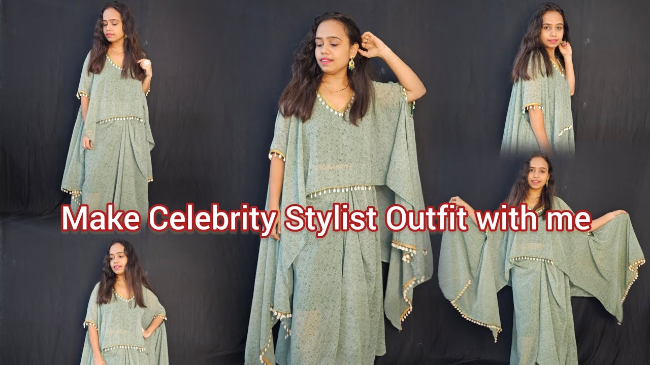 Let's make this stunning outfit from Scratch | indudesignerstudio