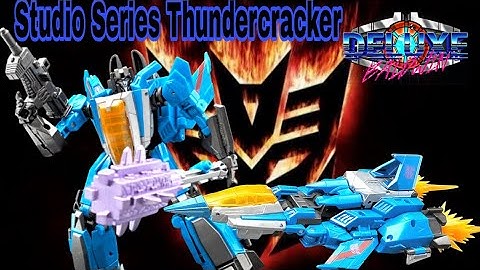 Transformers Studio Series Gamer Edition Thundercracker Review.