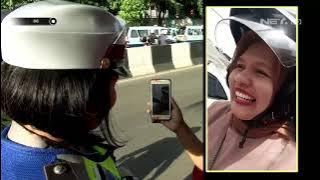 Lucunya Ibu Ini, Lagi Ditilang Malah Mau Bikin Status Whatsapp - 86