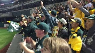 #THIS: Athletics fans believe in Stephen Vogt