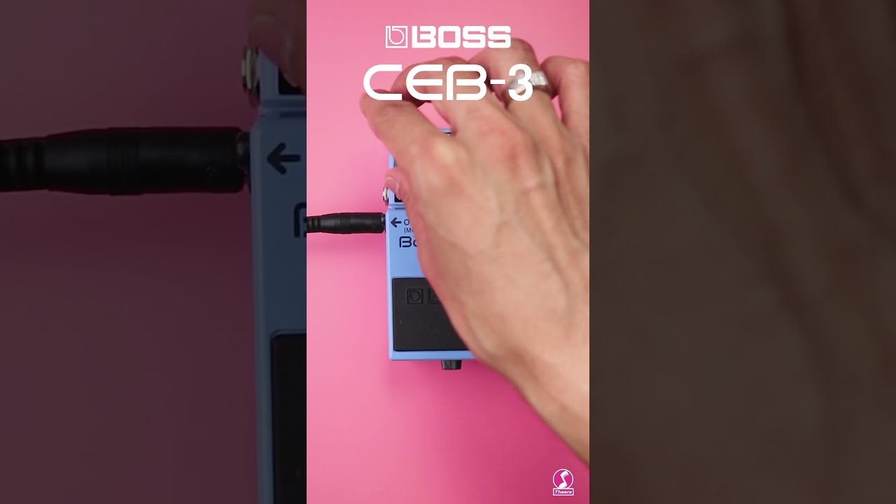 BOSS CEB-3 Bass Chorus BASS PEDAL EFFECT - YouTube