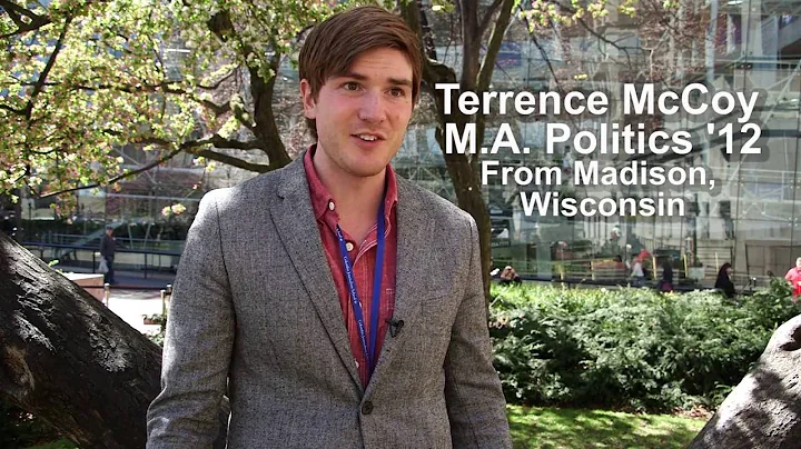 Terrence McCoy '12 M.A. on Creativity in Journalism