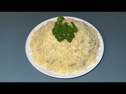 Салат «Охотничий».Салат с колбасой и сыром.Быстро и вкусно хоть каждый день готовь.Салат на праздник