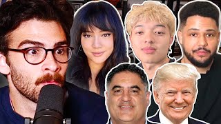 Rapid Fire News (Nmplol, JasonTheWeen, Cinna, Trump, Cenk Uygur & More) HasanAbi Reacts