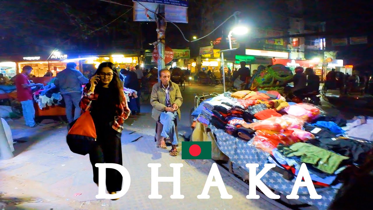 Silent Winter Walking Night - Gulshan Area Dhaka City | Walking Tour December 2025