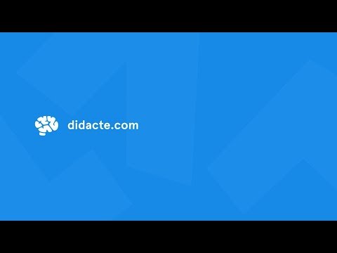 Découvrez Didacte - Votre plaforme de formation en ligne