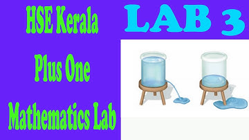 First Year Mathematics Lab 3|Kerala HSE