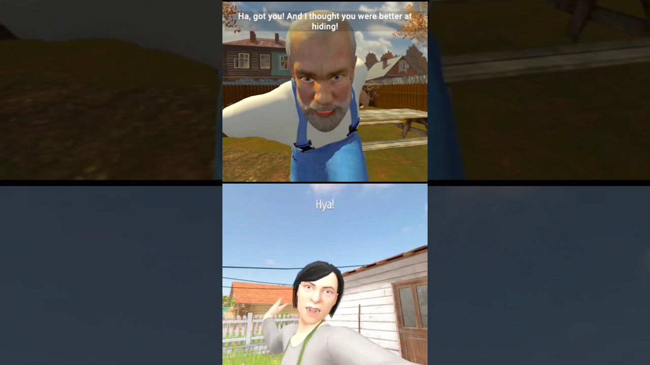 Скримеры в «Побеге школьника 2: Деревня против побега школьника» 