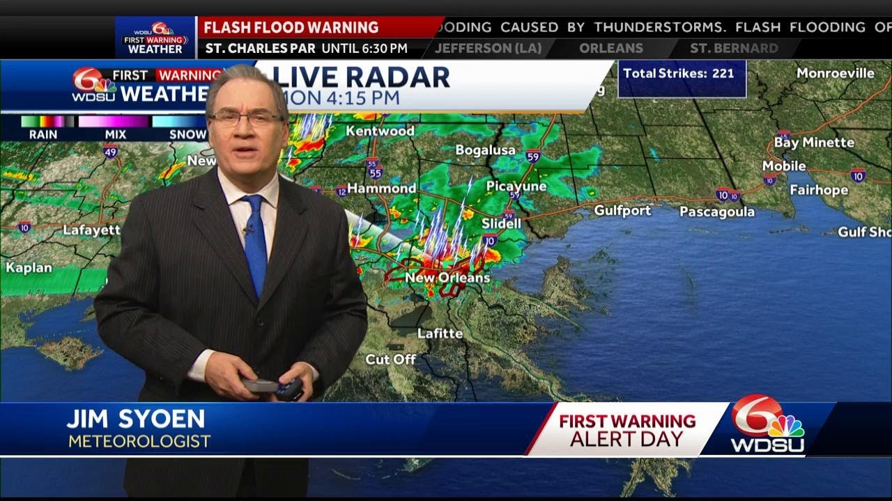 Heavy rains possible again Tuesday - YouTube