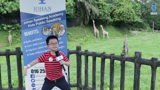 Jayden Yiau I Kids Brand Ambassador Program I Zoo Negara I Public Speaking I Johan Speaking Academy