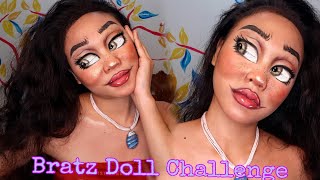 Bratz doll Challenge| Turning into Moana Doll